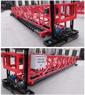 混凝土摊铺机：公路路面施工的高效 “筑路能手”
